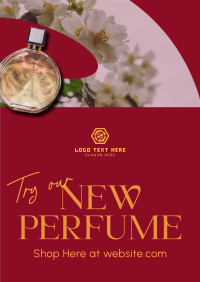 New Perfume Launch Poster