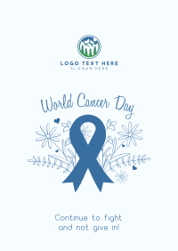 World Cancer Day Poster Design