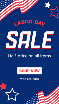 Labor Day Sale Instagram Story