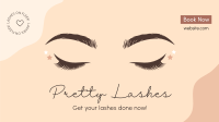 Pretty Lashes Facebook Event Cover