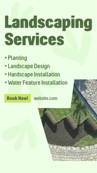 Landscaping Services Facebook Story