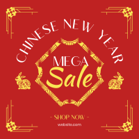 Chinese Year Sale Instagram Post