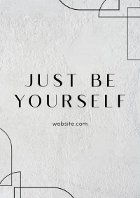 Be Yourself Flyer