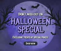 Halloween Special Sale Facebook Post