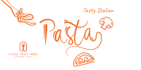 Italian Pasta Script Text Twitter Post