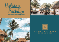 Holiday Travel Postcard