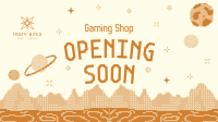 Pixel Space Shop Opening Animation Image Preview