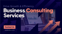 Generic Business Consulting Facebook Event Cover Design