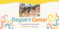 Fun Daycare Center Twitter Post