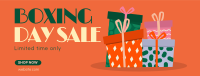 Boxing Day Clearance Sale Facebook Cover