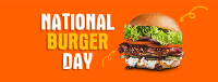 Get Yourself A Burger! Facebook Cover Image Preview