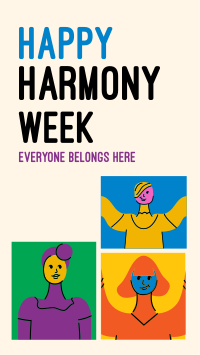 Harmony Diverse People Facebook Story