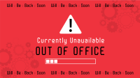 Away from the office alert Animation