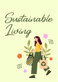 Sustainable Living Flyer Image Preview