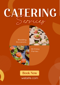 Food Catering Services Flyer