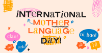 Doodle International Mother Language Day Facebook Ad