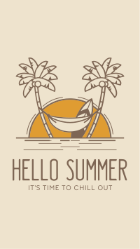 Hot Summer Greeting Instagram Reel