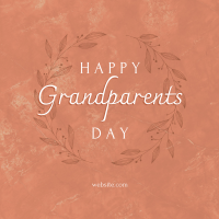 Elegant Classic Grandparent's Day Instagram Post Image Preview