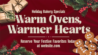 Rustic Holiday Bakery Specials Animation