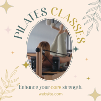 Pilates Classes Instagram Post