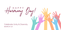 Harmony Day Hands Twitter Post Image Preview