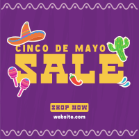 Cinco de Mayo Stickers Linkedin Post