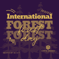 International Forest Day Instagram Post Image Preview