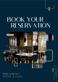 Restaurant Booking Flyer