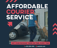 Affordable Delivery Service Facebook Post