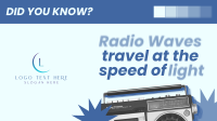 Retro Radio Fun Fact Animation