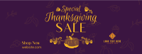 Special Thanksgiving Sale Facebook Cover
