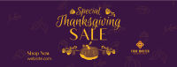 Special Thanksgiving Sale Facebook Cover Image Preview