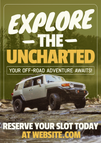 Modern Off-Road Tour Flyer Design