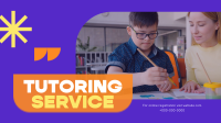 Kids Tutoring Service Animation