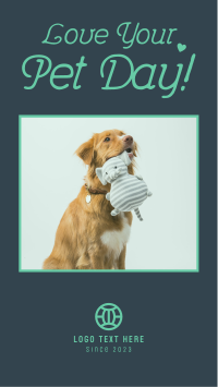 Love your Pet Day Facebook Story