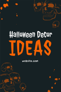 Halloween Skulls Decor Ideas Pinterest Pin