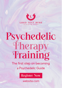 Psychedelic Therapy Training Flyer