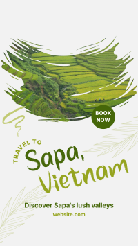 Sapa Vietnam Travel Instagram Reel Image Preview