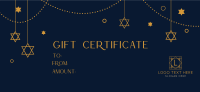 Twinkle Stars Gift Certificate
