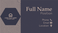 Pattern Business Card example 1
