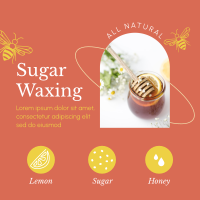 Sugar Waxing Salon Instagram Post