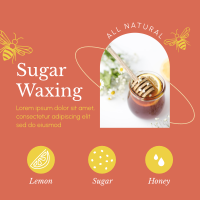 Sugar Waxing Salon Instagram Post Design