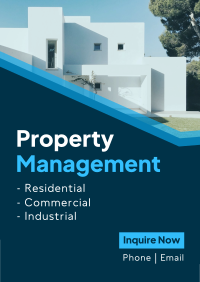 Property Manager Poster example 4