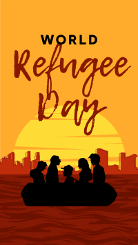 World Refuge Day Facebook Story