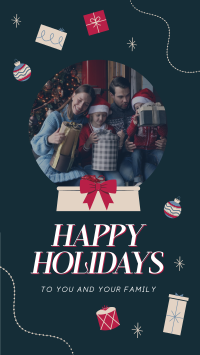 Holiday Gift Christmas Greeting Instagram Reel