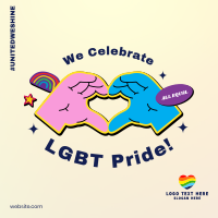 Sticker Pride Instagram Post