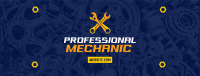 Professional Auto Mechanic Facebook Cover Design