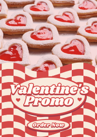 Retro Valentines Promo Poster