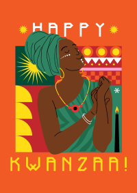 Kwanzaa Tribe Poster