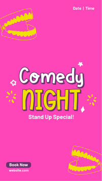 Comedy Night Facebook Story